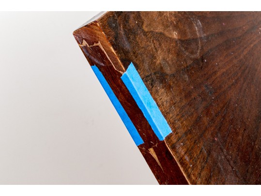 Vintage Adjustable Drafting Table With Cast Iron Base