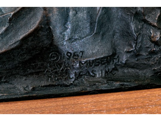 After Daumier, Set Of Four Bronzed Finished Figural Busts