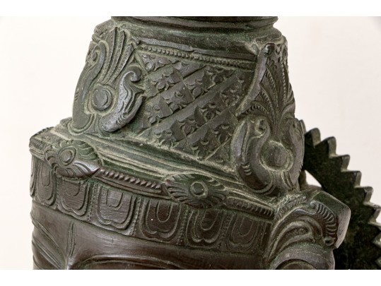 Antique South Indian Bronze Figure Parvatti, 17th - 18th C.