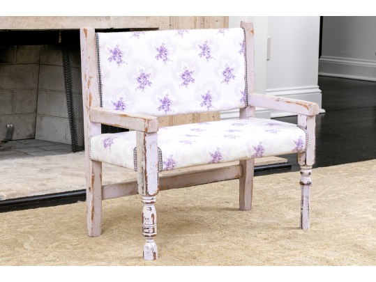 Adorable Vintage French Provincial Children’s Bench  