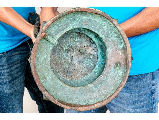 Antique South Indian Bronze Figure Parvatti, 17th - 18th C.