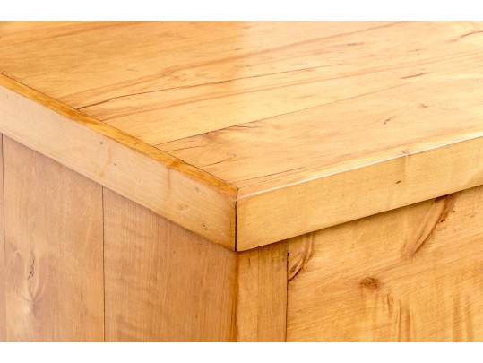 A Charming Biedermeier Furwood Secretary Ca. 1840 Or Earlier