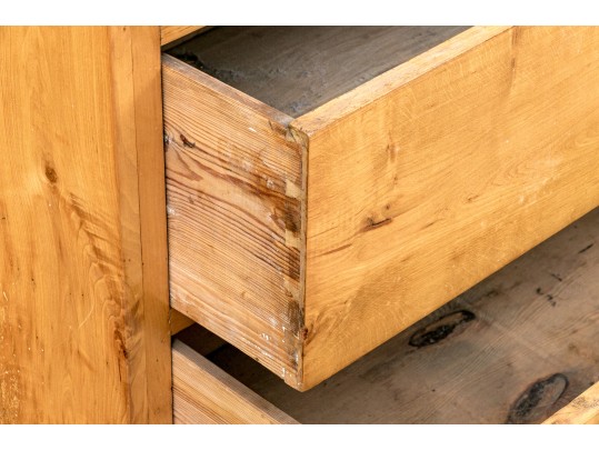 A Charming Biedermeier Furwood Secretary Ca. 1840 Or Earlier