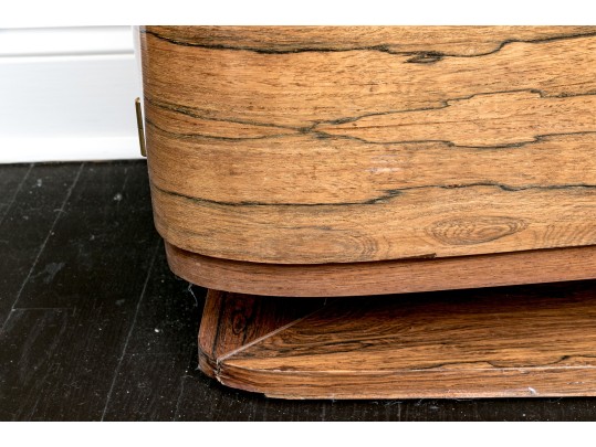 French, 1930’s Ronce De Loup D’Amboine Art Deco Sideboard