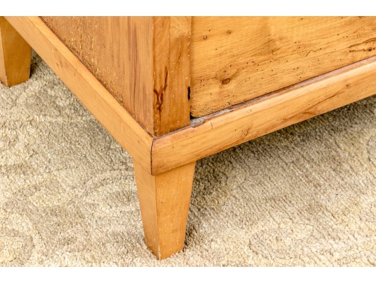 A Charming Biedermeier Furwood Secretary Ca. 1840 Or Earlier