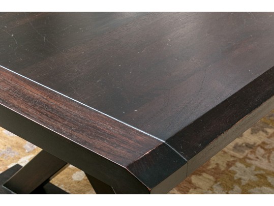 A Quality Custom Made Trestle Style Table