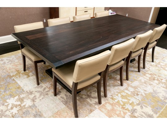 A Quality Custom Made Trestle Style Table