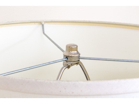 Beautiful Ceramic Table Lamp With Linen Drum Shade