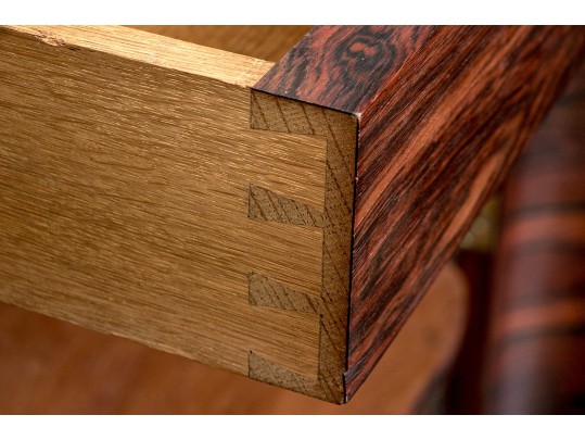 French, 1930’s Ronce De Loup D’Amboine Art Deco Sideboard