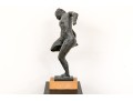 After Edgar Degas, Bronzed Finished Plaster Ballerina