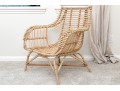 A Fine Chic Rattan Accent Chair