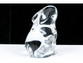 Adorable Baccarat Crystal Winsome Bunny Figurine 
