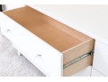 Fabulous Contemporatary White 9-drawer Dresser 