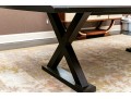 A Quality Custom Made Trestle Style Table