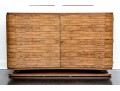 French, 1930’s Ronce De Loup D’Amboine Art Deco Sideboard
