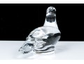 Baccarat Crystal Handsome Bird Figurine 