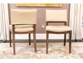 Fabulous Set Of Eight Vegan Leather Dining Chairs