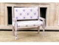 Adorable Vintage French Provincial Children’s Bench  