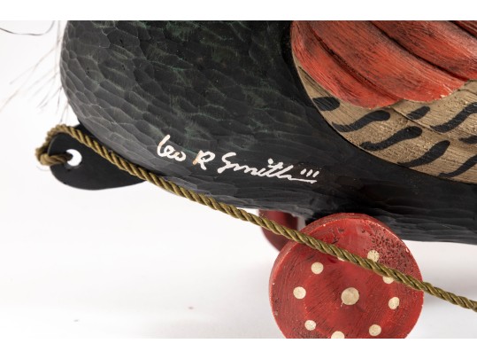 Leo Smith Limited Edition Turkey Rider Woodcraft Toy