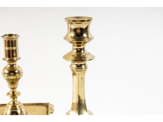 Virginia Metalcrafters Brass Candlestick Holders