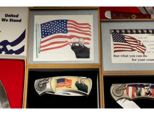 Large Collection Of Presidential / Political Figure Knives