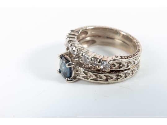 Three Gemstone Rings