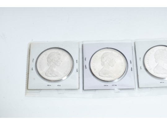 Canadian Mint Proof Silver Dollars