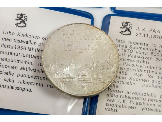 Canadian Mint Proof Silver Dollars