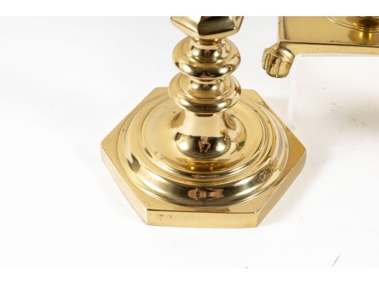 Virginia Metalcrafters Brass Candlestick Holders