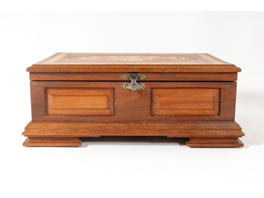 W.F. Czagas Wood Marquetry Box 