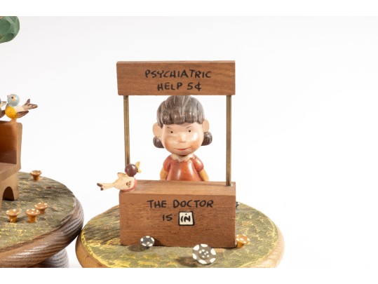 Vintage Swiss Thorens Wooden Music Boxes