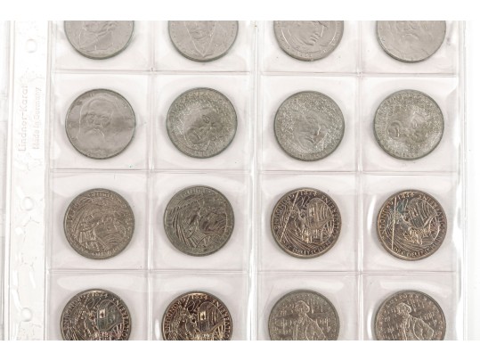 German 5 - 10 Mark Silver Coins 