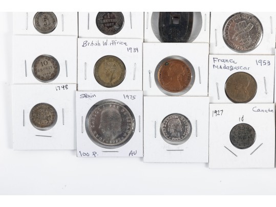 Lot Of Misc Coins (Varied Countries & Denominations) [1]