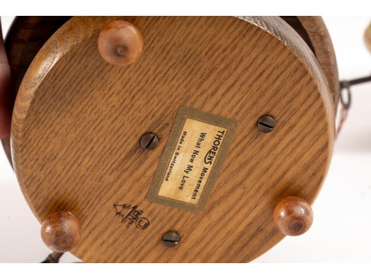 Vintage Swiss Thorens Wooden Music Boxes