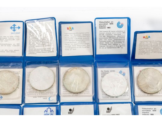 Canadian Mint Proof Silver Dollars