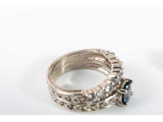 Three Gemstone Rings