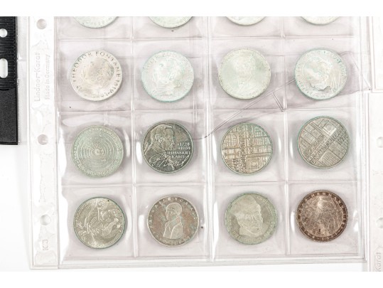 German 5 - 10 Mark Silver Coins 