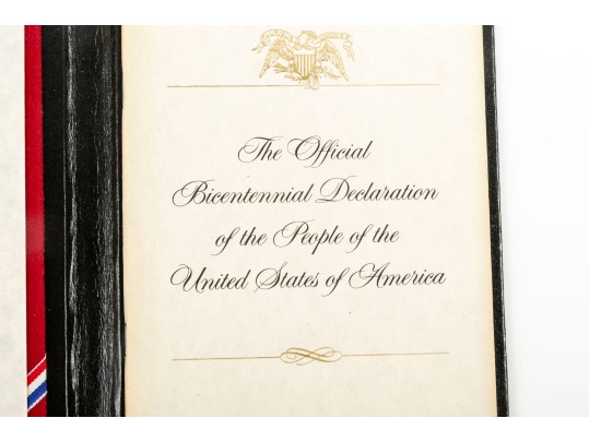 Three United States Bicentennial Day Commemorative Medals 