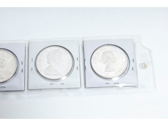 Canadian Mint Proof Silver Dollars
