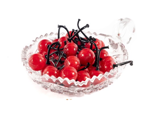 Lot Of Art Glass Cherries (32 Count)