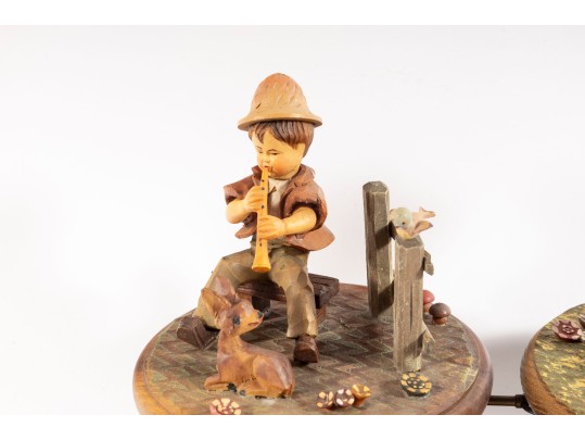 Vintage Swiss Thorens Wooden Music Boxes