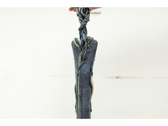 Frances Alvarino Norwood (20th Century) Studio Pottery Slim Lady Sculpture