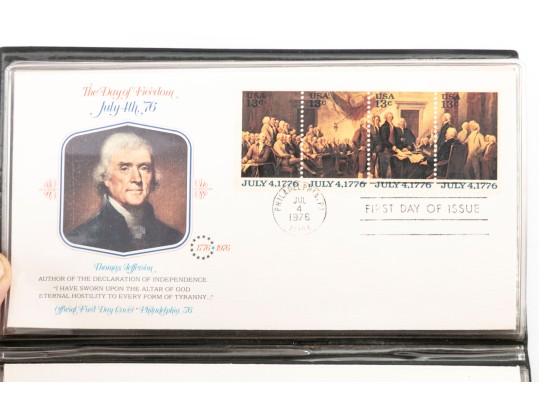 Four Fleetwood First Day Cover Pamphlets 