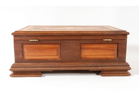 W.F. Czagas Wood Marquetry Box 