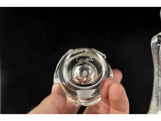 Seven Antique Glass Perfume/Scent Bottles 