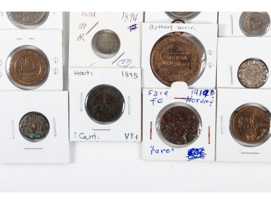 Lot Of Misc Coins (Varied Countries & Denominations) [3]