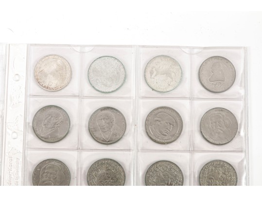 German 5 - 10 Mark Silver Coins 