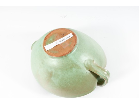 M.L. Owens Studio Pottery Basin Pitcher 