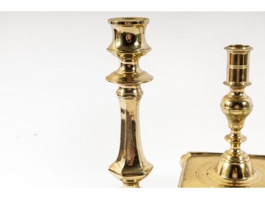 Virginia Metalcrafters Brass Candlestick Holders
