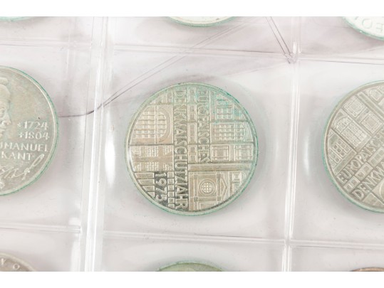 German 5 - 10 Mark Silver Coins 